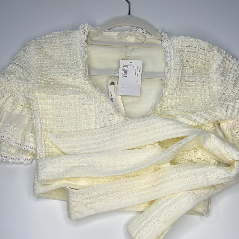 Jonathan Simkhai Wrap Crop Top! NWT - Picture 10 of 12